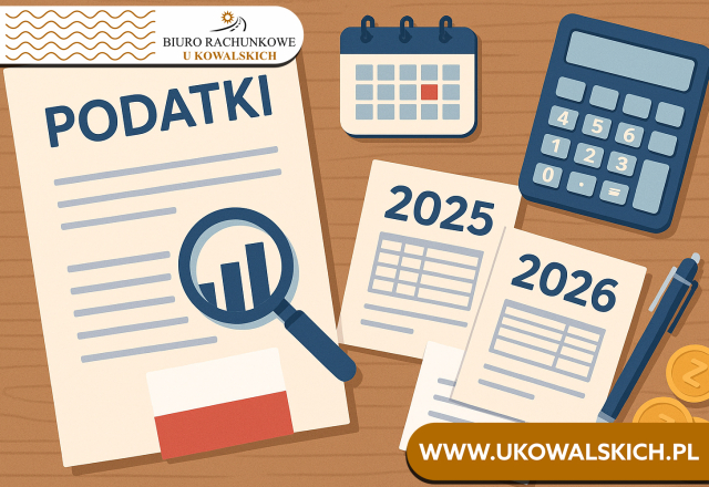 Najważniejsze zmiany i terminy podatkowe w Polsce na 2025 i 2026 rok