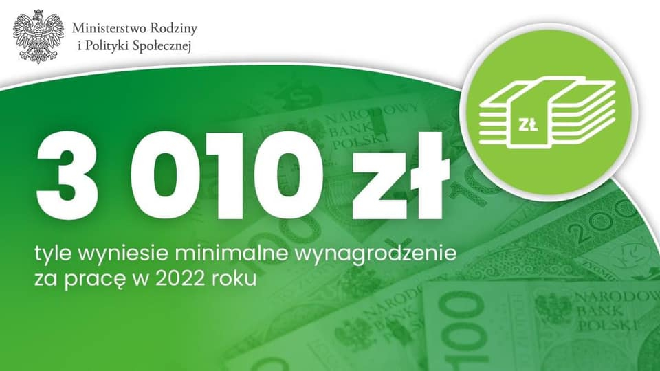 Wynagrodzenia w roku 2022